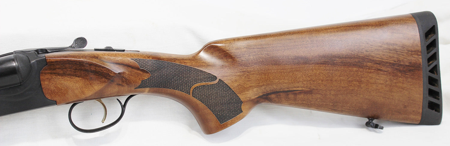 IVER IJ800-20      12GA SBS 20IN BLK WOOD STK