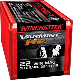 WIN S22M2PT         22WMR    30VMAX  VARMINT 50/20