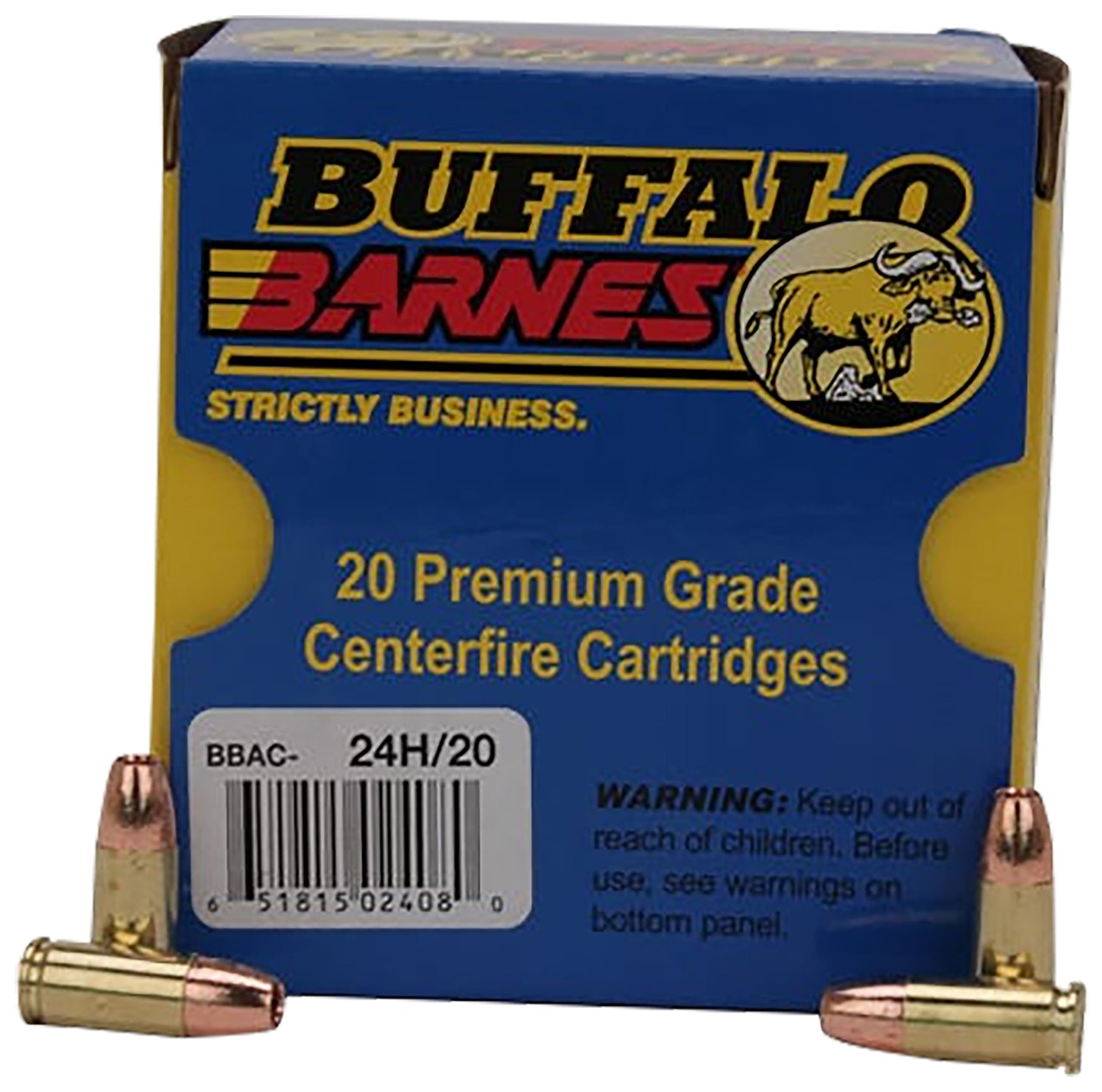 BBA 24H/20    9MM +P+     115 TACXP LD FREE  20/12