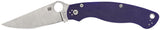 SPY C36GPDBL2      MILTRY 2 DRK BLUE G10 CPM S110V
