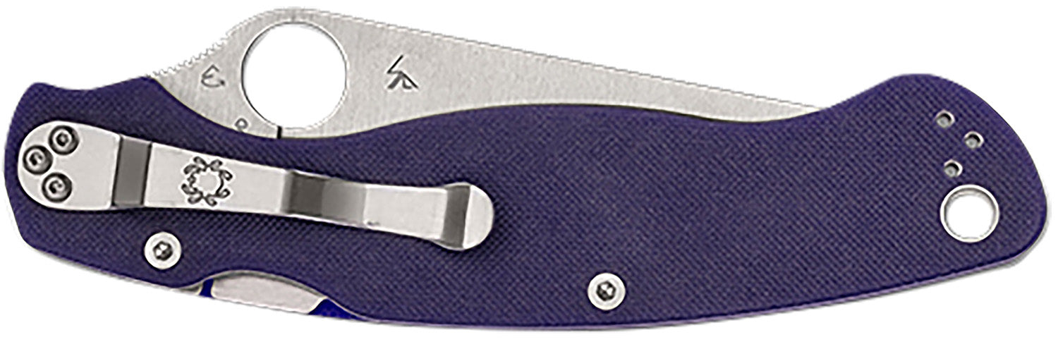 SPY C36GPDBL2      MILTRY 2 DRK BLUE G10 CPM S110V