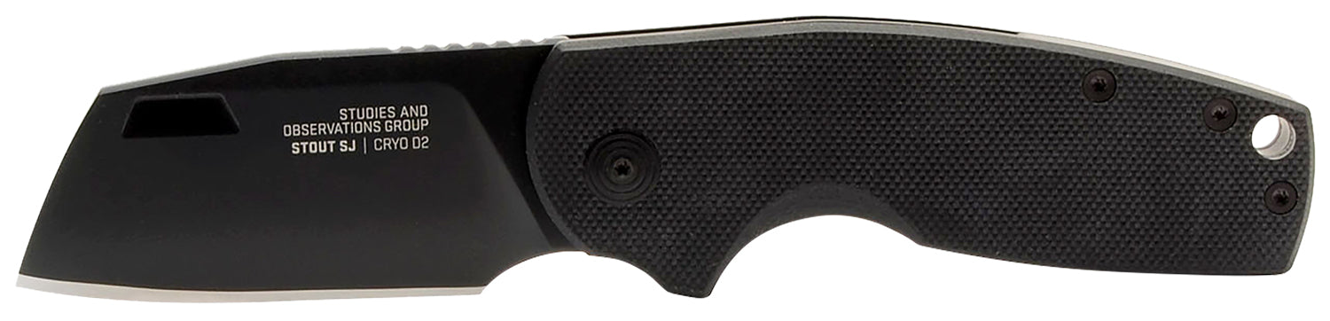 SOG 16-03-07-57  STOUT SJ CLEAVER BLACK PRESEN BX