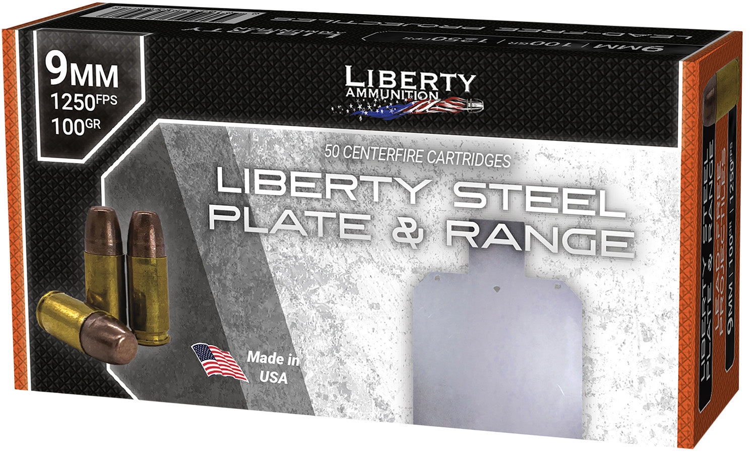 LIBERTY LA-R-9-0662       9MM    100  RANGE  50/25