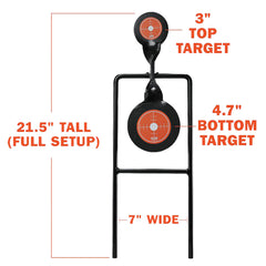 CHAMP 40875      CENTERFIRE DBLE GONG SPINNER TRGT