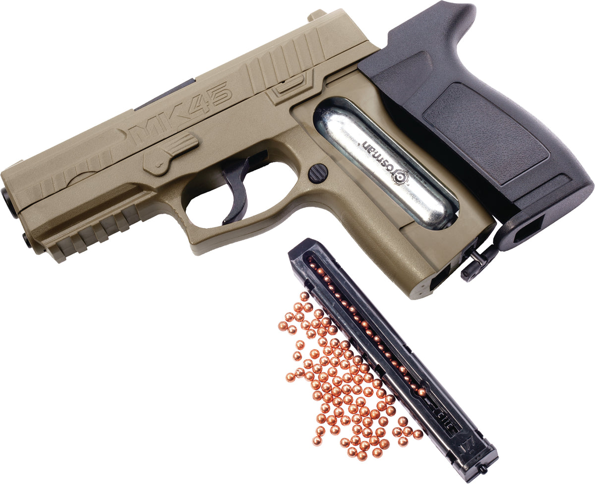 CROS MK45       SEMI-AUTO CO2 AIR PISTOL