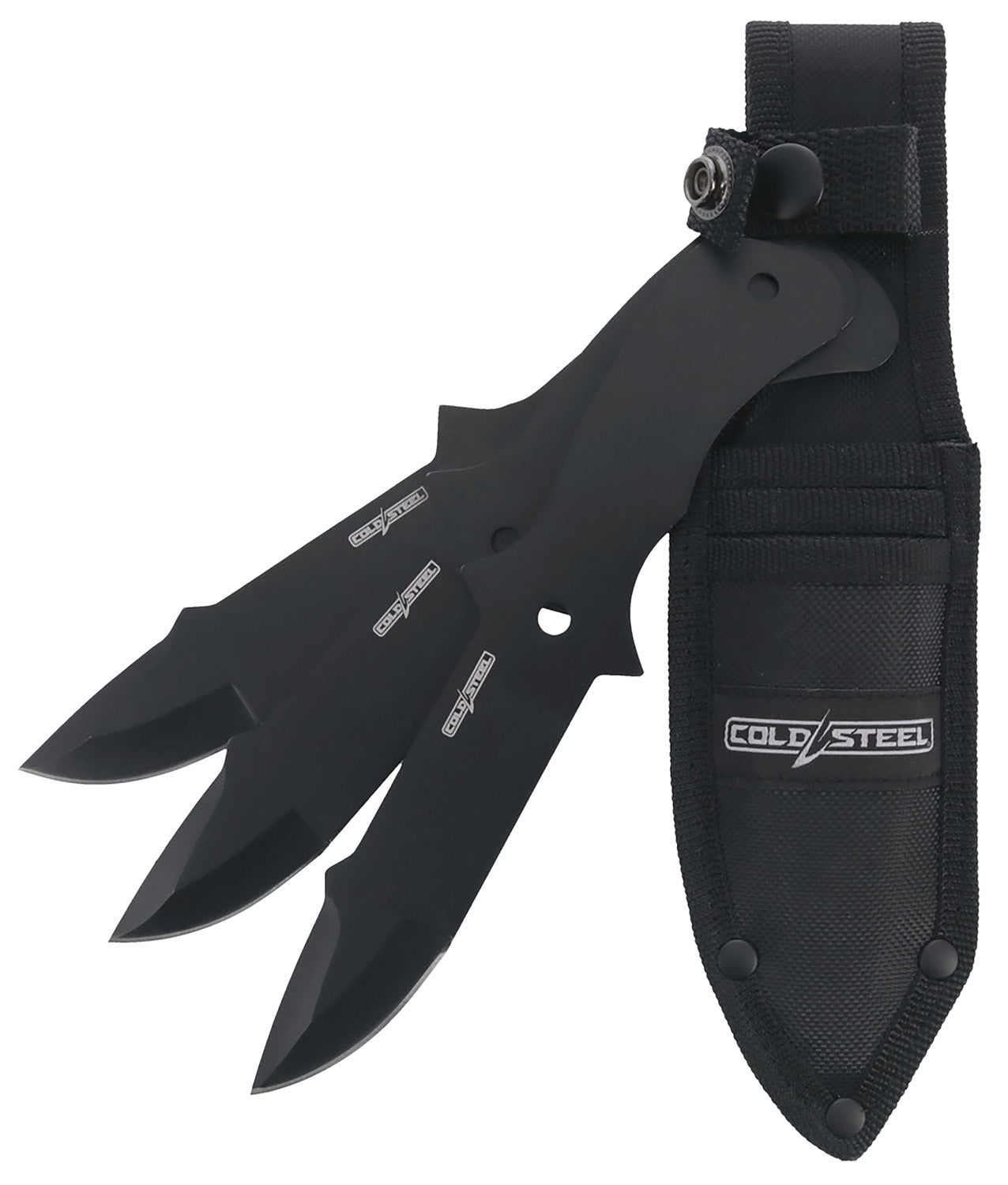 COLD  TH80KVC3PK  THROWING KNIVES CLP  8       BLK