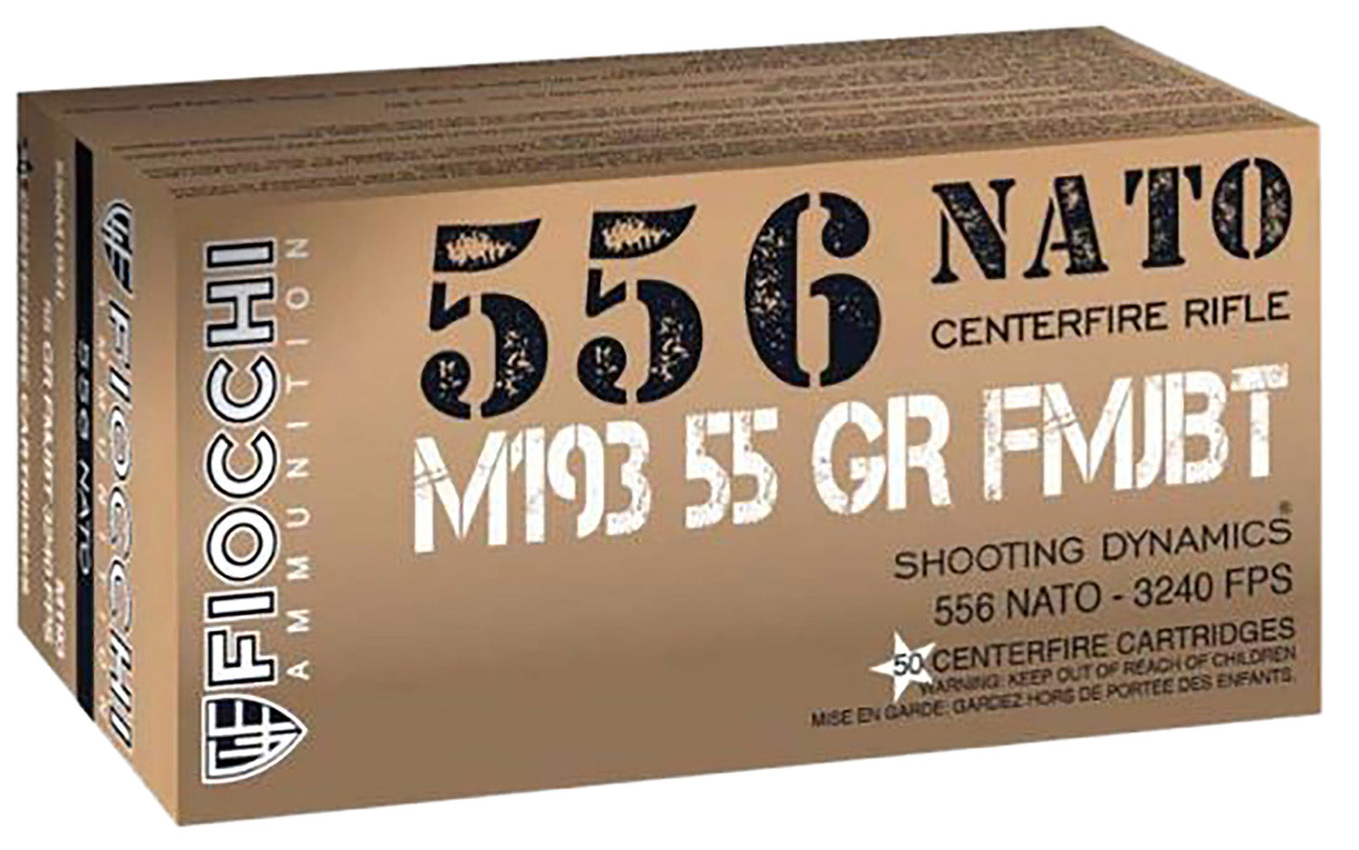 FIO 556M193L       556 NATO  55 FMJBT        50/20