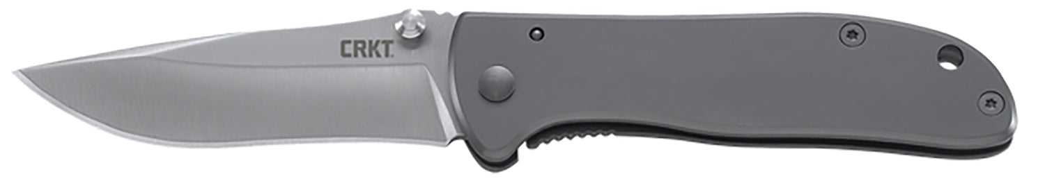 CRKT 6450S    DRIFTER          2.88 PLAIN      SLV