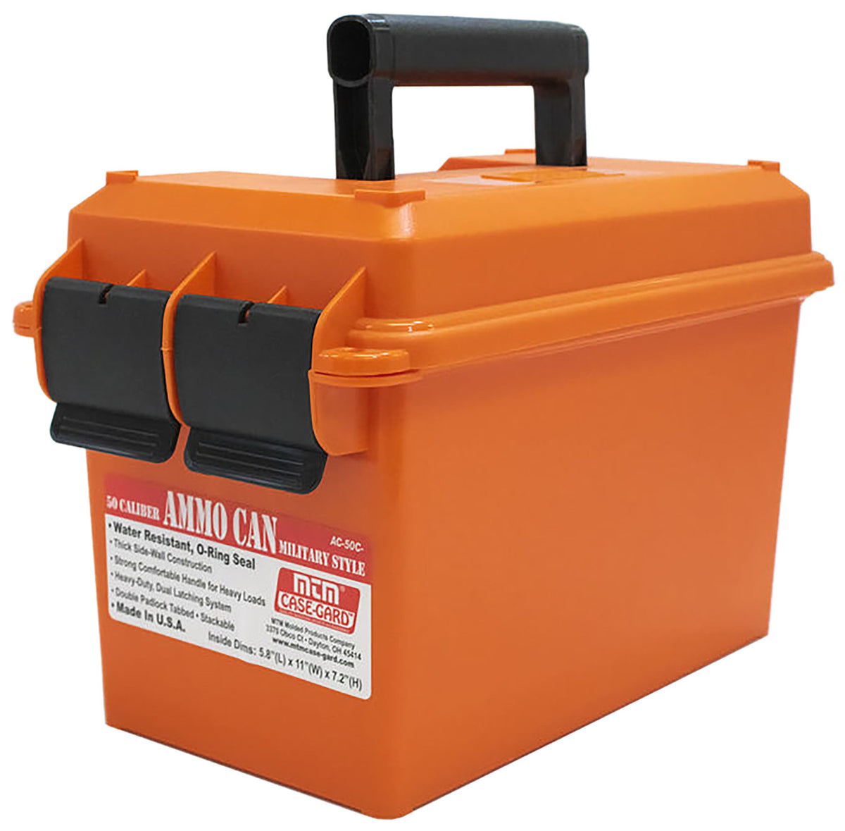 MTM AC50C35     AMMO CAN 50 CALIBER           ORNG