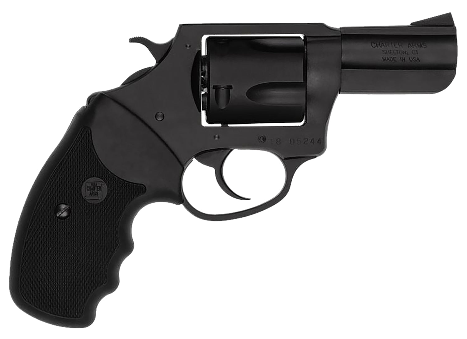 CHA 14423 BULLDOG          44SP 2.5  5SHT BLK/RSWD