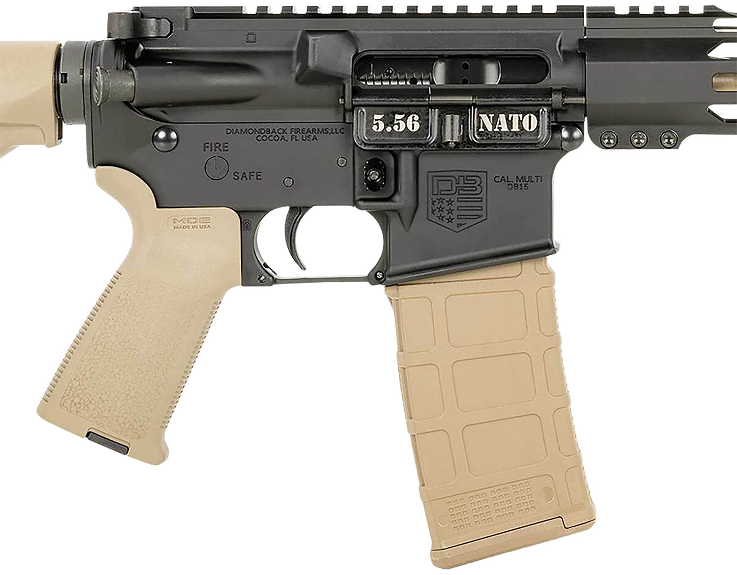 DIA DB175AK222  5.56 DB15    16 ML W/VRDAN BLK/FDE