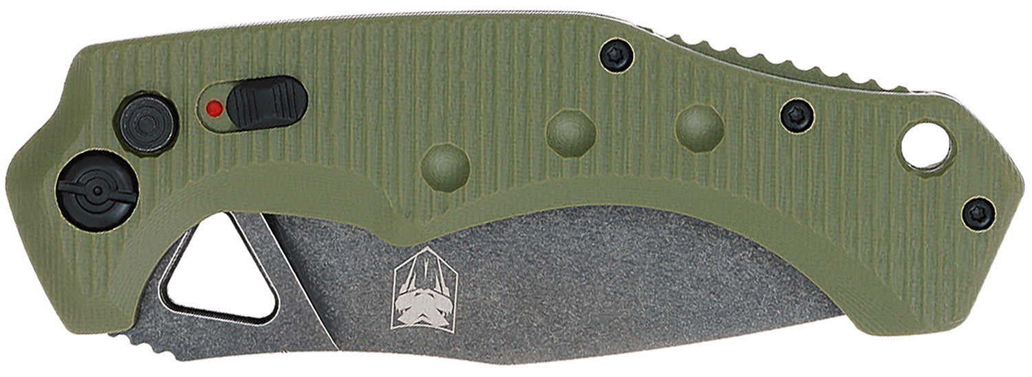COBRA ODGAFRYK       OD GREEN AUTO FOLDING RYKER