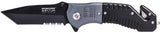CAMP HMV-KTR-08   UZI TAC RECON W/SPRING ASSIST BK