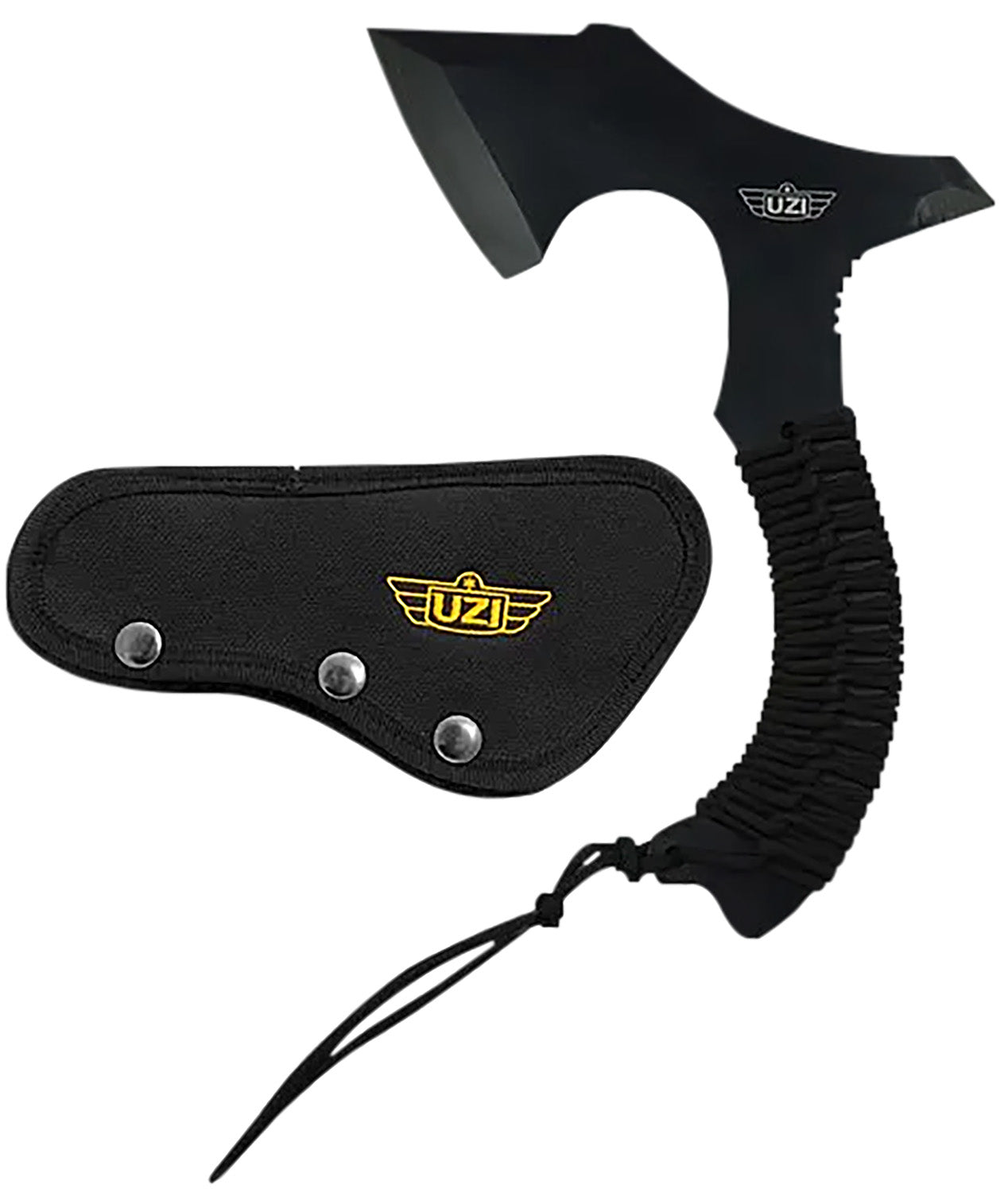 CAMP UZK-AXE-5    UZI UZI THROWING AXE BLK/BLK