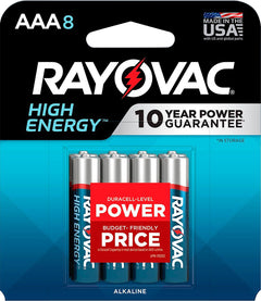 RAY 824-8T1.02   HIGH ENERGY AAA 8PK