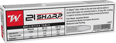 WIN USA21 TRUNCATD CONE 21SHRP 37GR FMC     100/20
