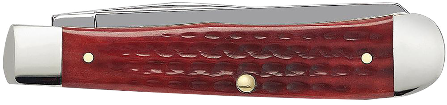 CASE 00783 POCKET WORN OL RED BONE CORNCOB TRAPPER