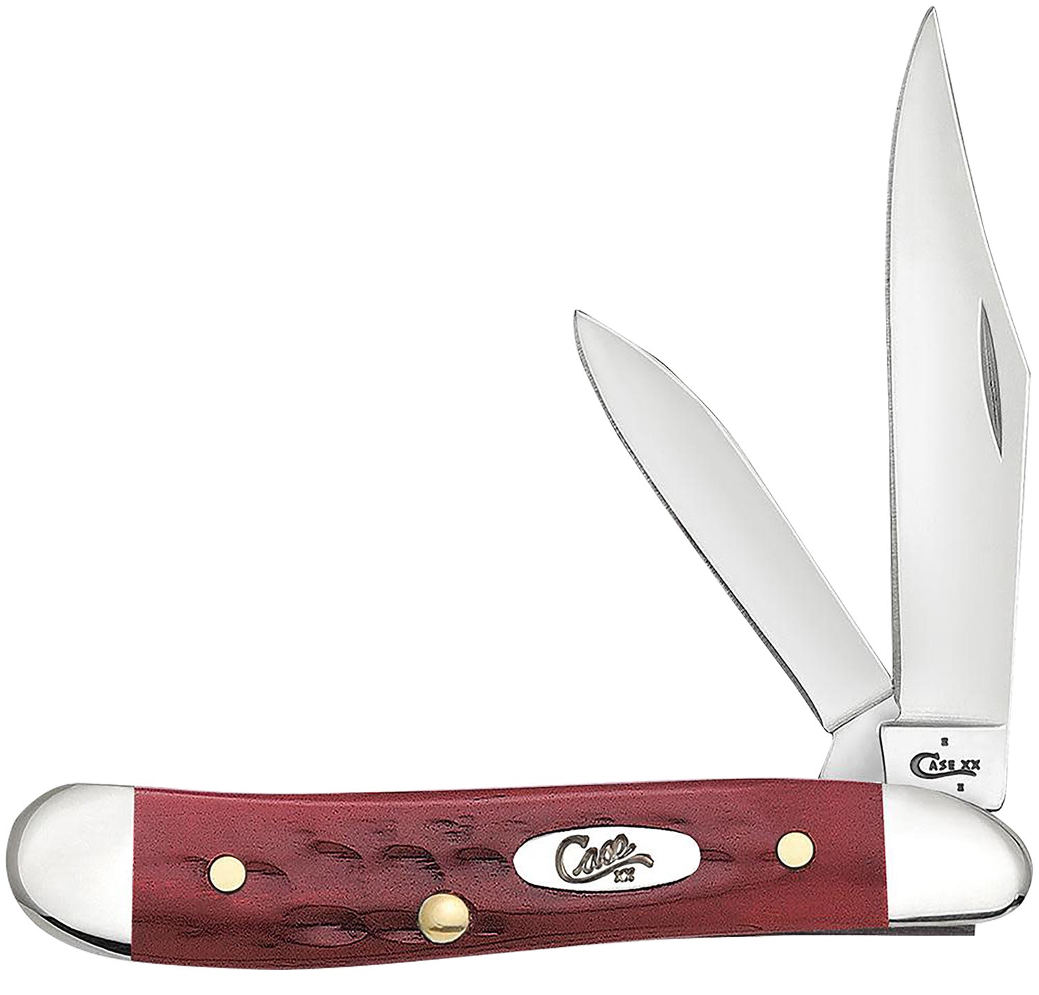 CASE 00781 POCKET WORN OL RED BONE CORNCOB PEANUT