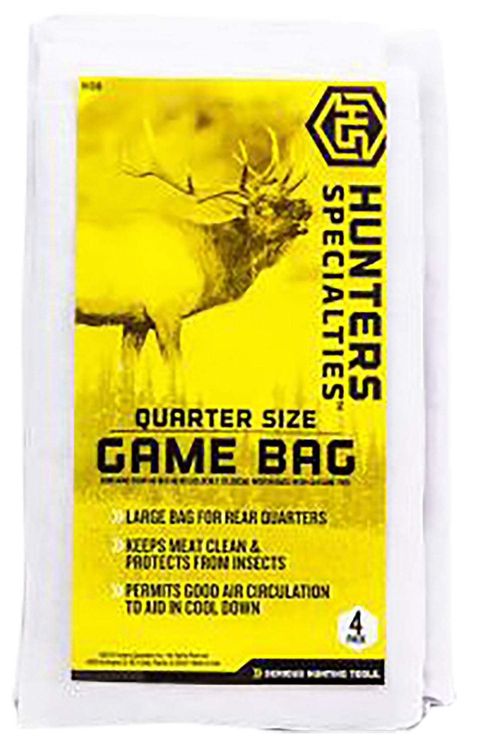 HS HS01238         QUATER SIZE GAME BAG 40X48 4PK