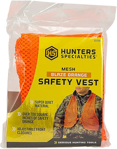 HS HS02006         ADULT MESH SAFETY VEST BLZ ORG
