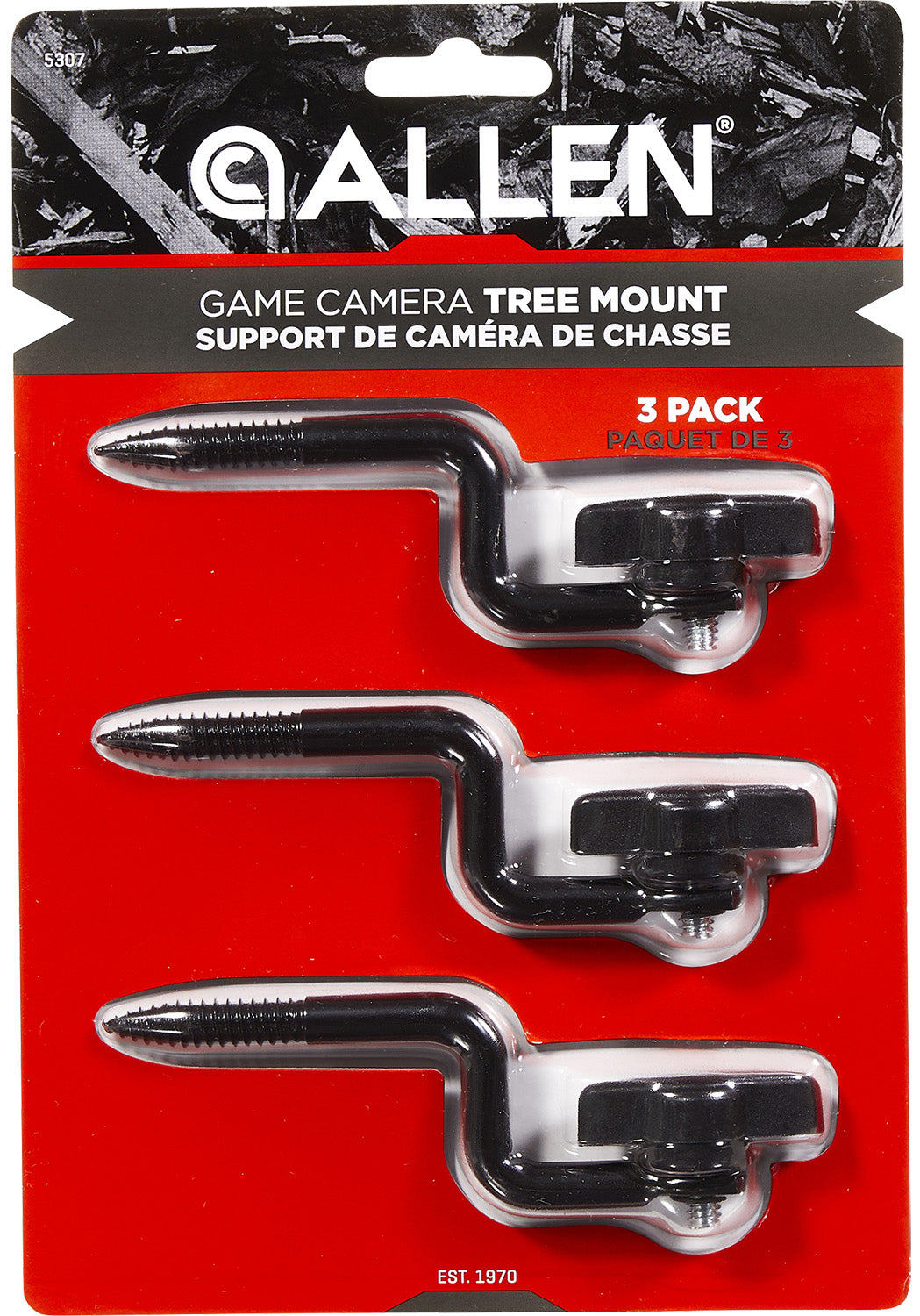 ALLEN 5307   TRAIL CAMERA MOUNT WITH THUMB SCREW