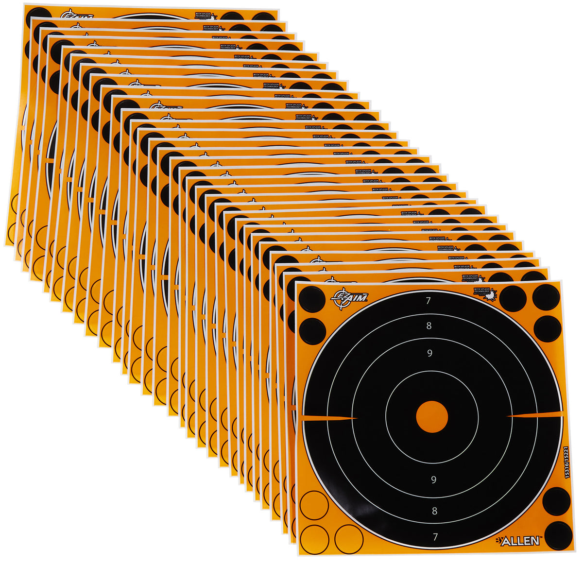 ALLEN 15221    EZAIM ADHSVE SPLSH 8X8 BULLSEYE 30P