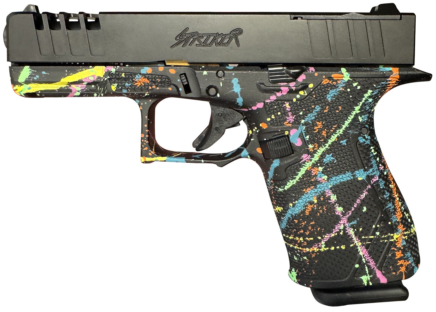 GLFA GL19SBLK        STRIKER 9MM 4IN PRTD  OR SBLK
