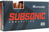 HORN 82272  SUBSONIC     338ARC 307 SUB-X    20/10