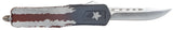 GLFA GL-KMD-SMT F-AMF  OTF KNIFE 3.5IN AMERICN FLG