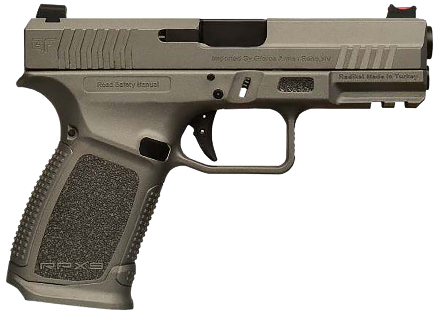 GFORCE GFRPX3C9TG   EXODUS  9MM FOS 4IN GRAY   15R