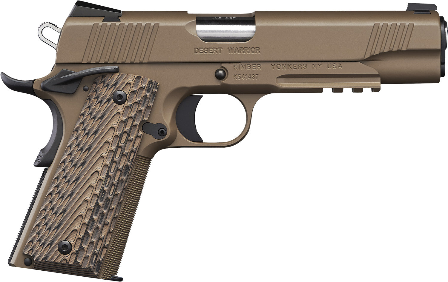 KIMBER 3000236 DESERT WARRIOR          45ACP 5 7+1