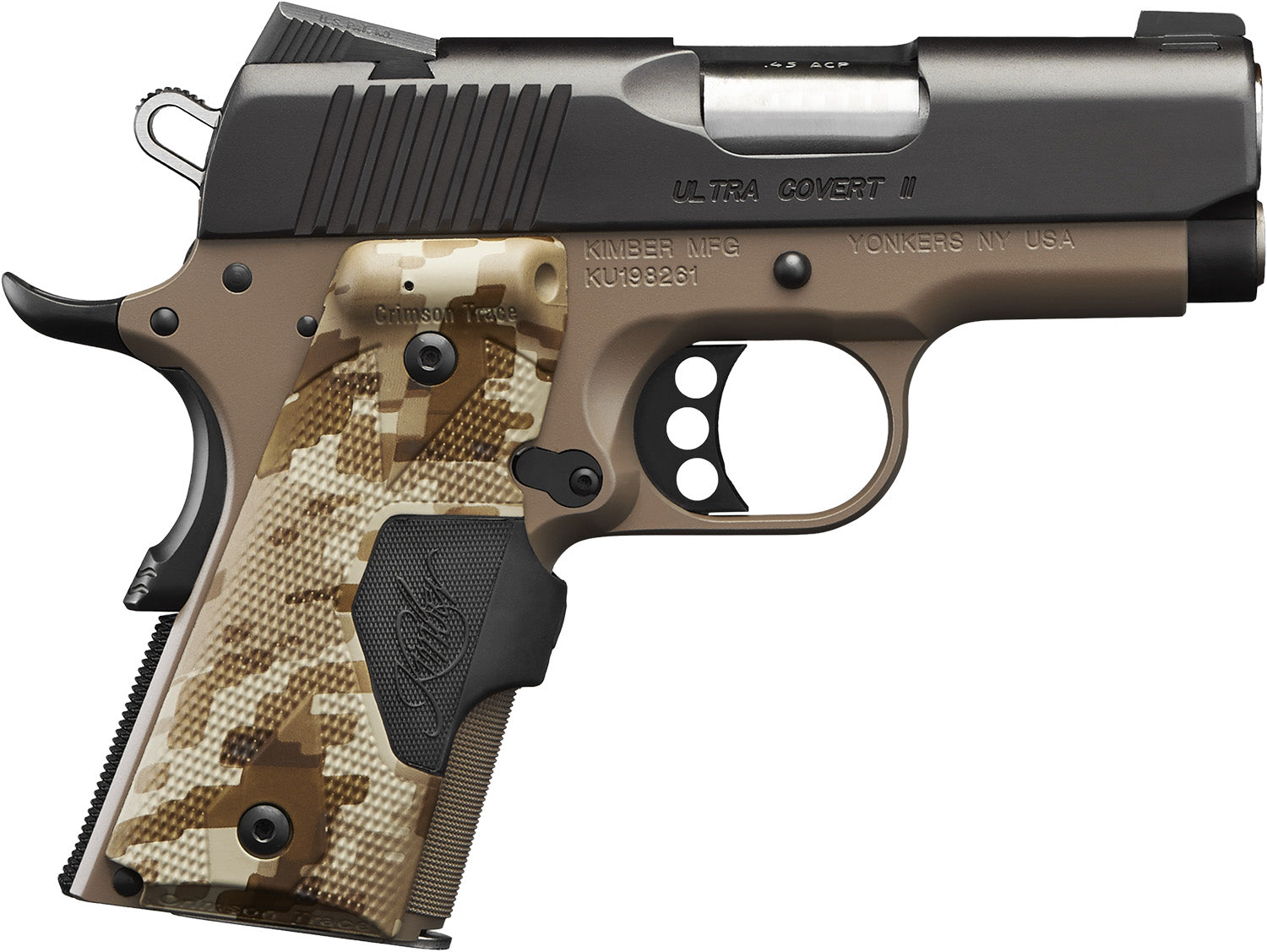 KIMBER 3200167CA ULTRA COVERT II*CA*   45ACP 3 7+1
