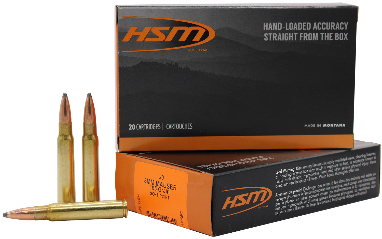 HSM 8MAUSER5N    8MMMAU  195 SP              20/20