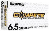 AMMOINC 65GR123BTHPA20  MATCH  65GRD 123BTHP 20/10