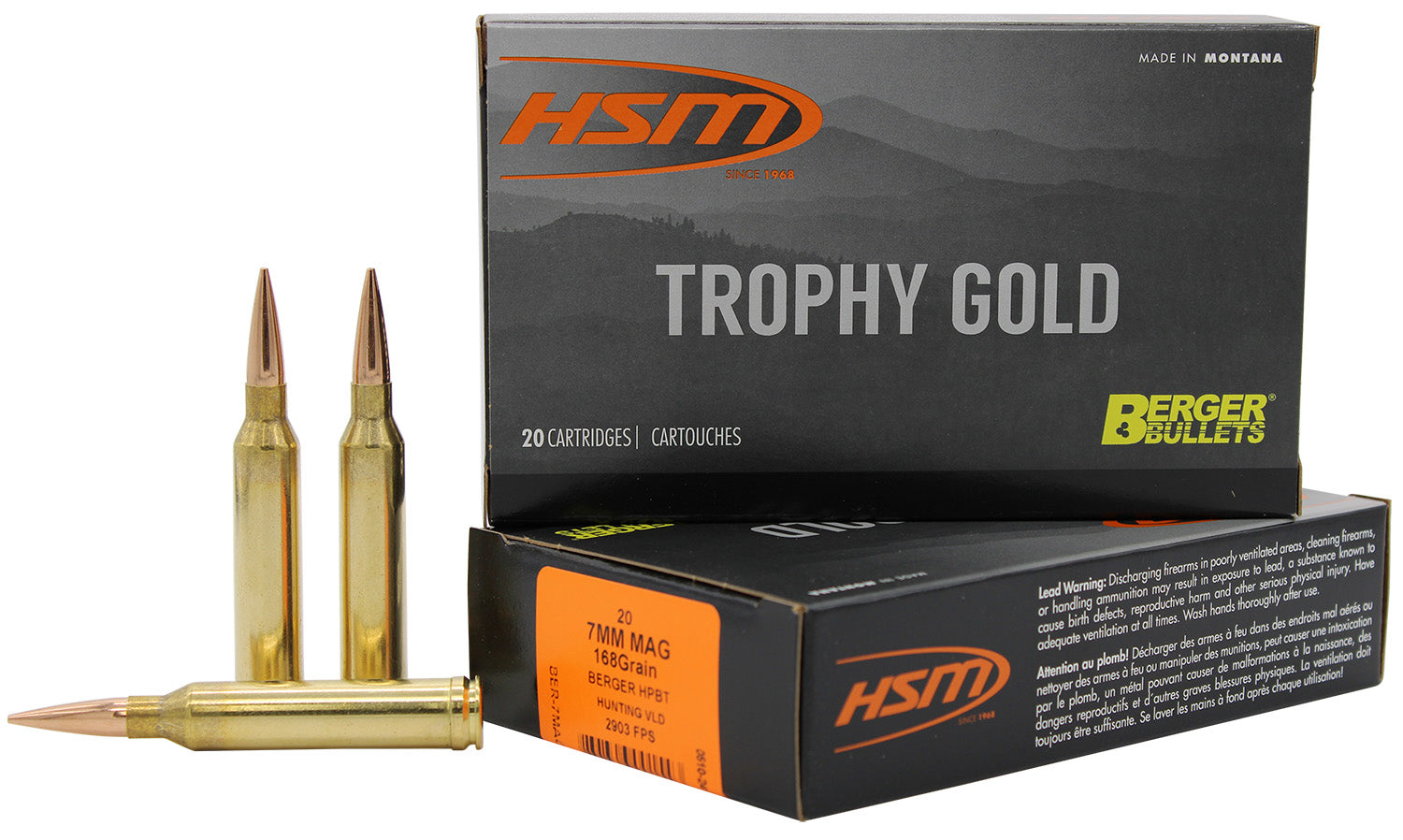 HSM 7MAG168VLD   7MMREM  168 HPBT VLD        20/20