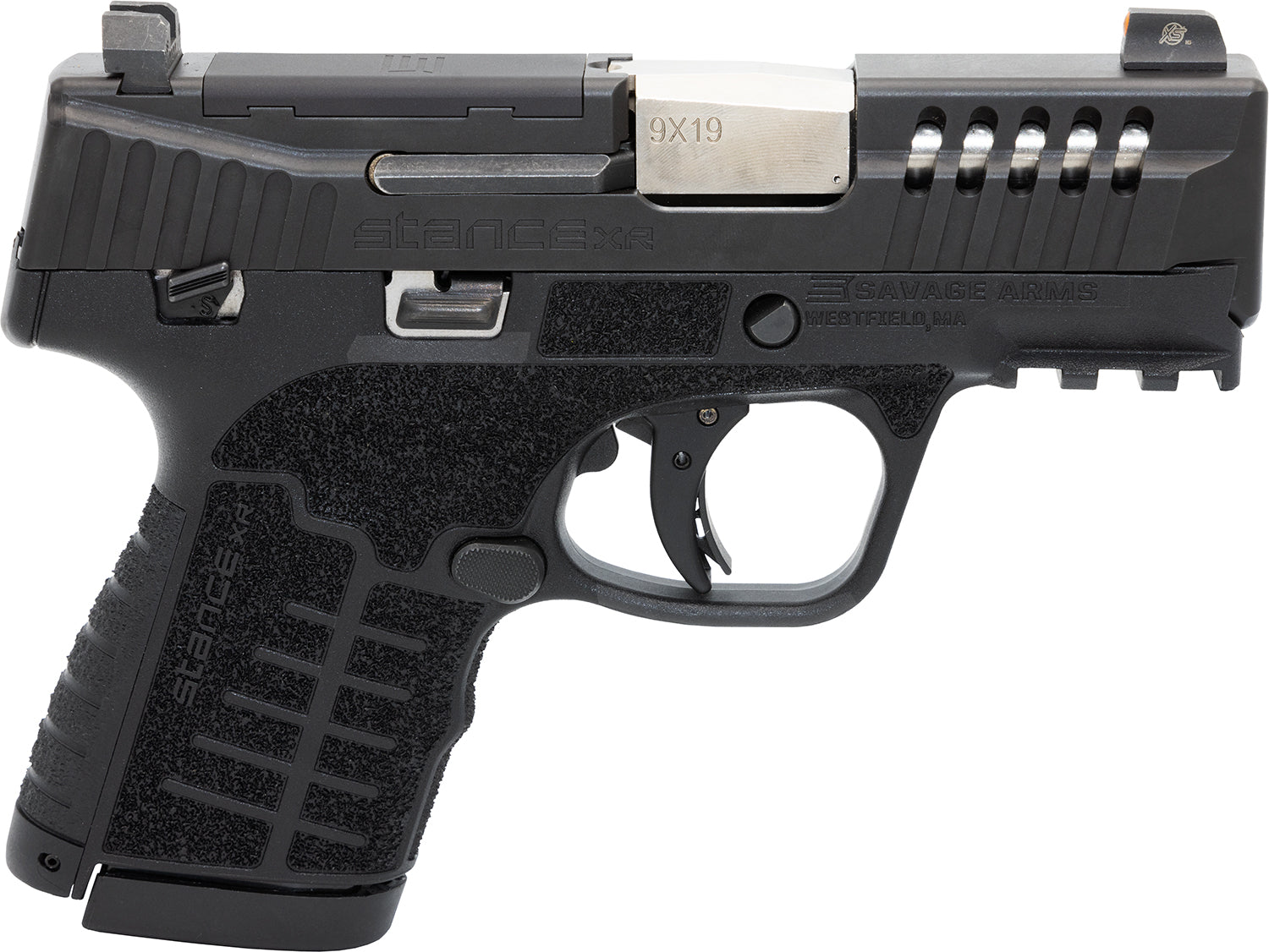 SAV 67053 STANCE XR MC9MS NS 9MM 3.2  13+1     BLK