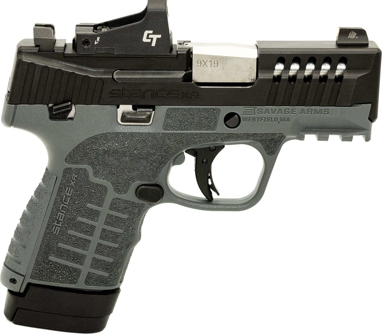 SAV 67060 STANCE XR MC9MS XP 9MM 3.2  13+1     GRY