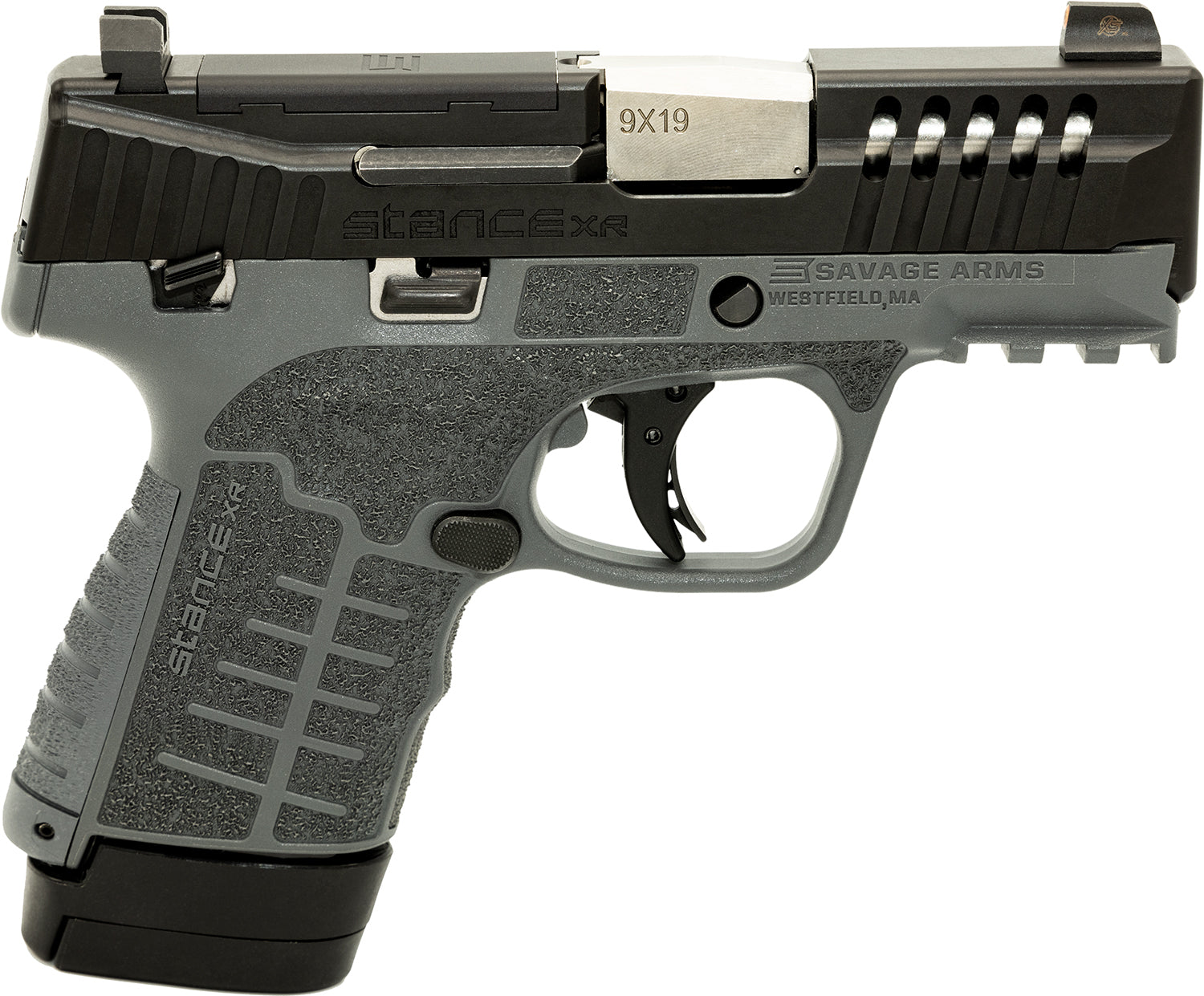 SAV 67059 STANCE XR MC9MS NS 9MM 3.2  13+1     GRY