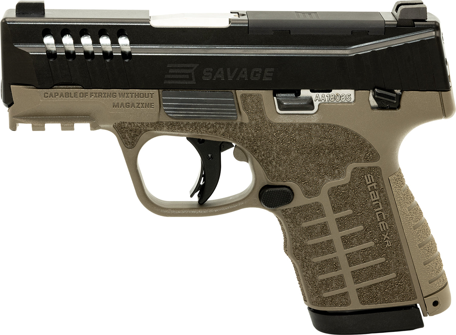 SAV 67055 STANCE XR MC9MS    9MM 3.2  13+1     FDE