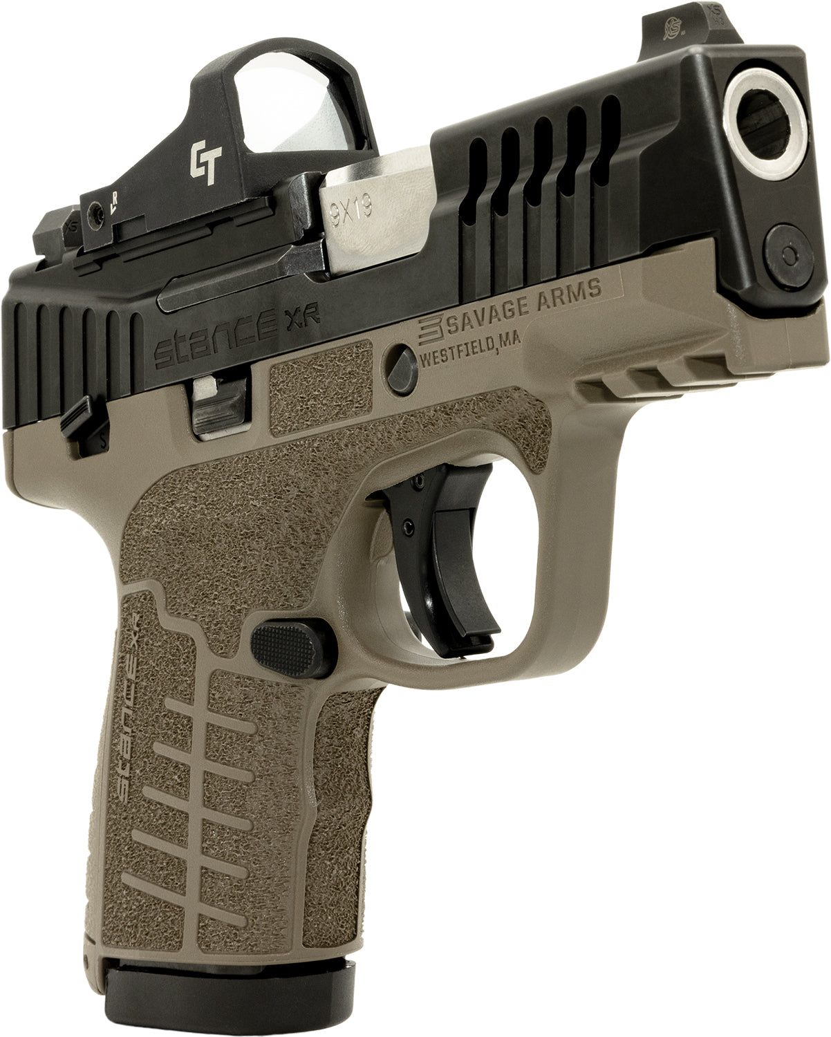 SAV 67057 STANCE XR MC9MS XP 9MM 3.2  13+1     FDE