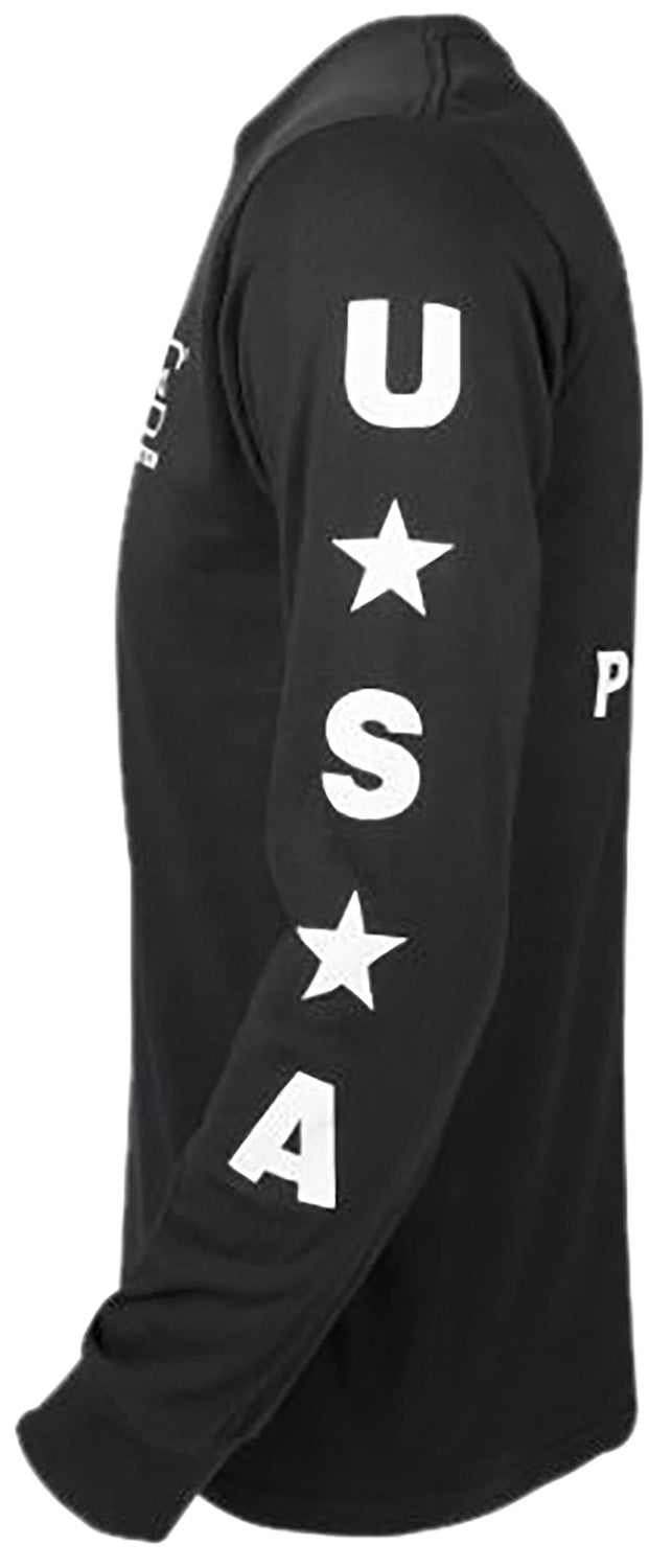 GLK AP96102 PERFECTIONLONG SLEEVE TEE (BLACK) 2XL
