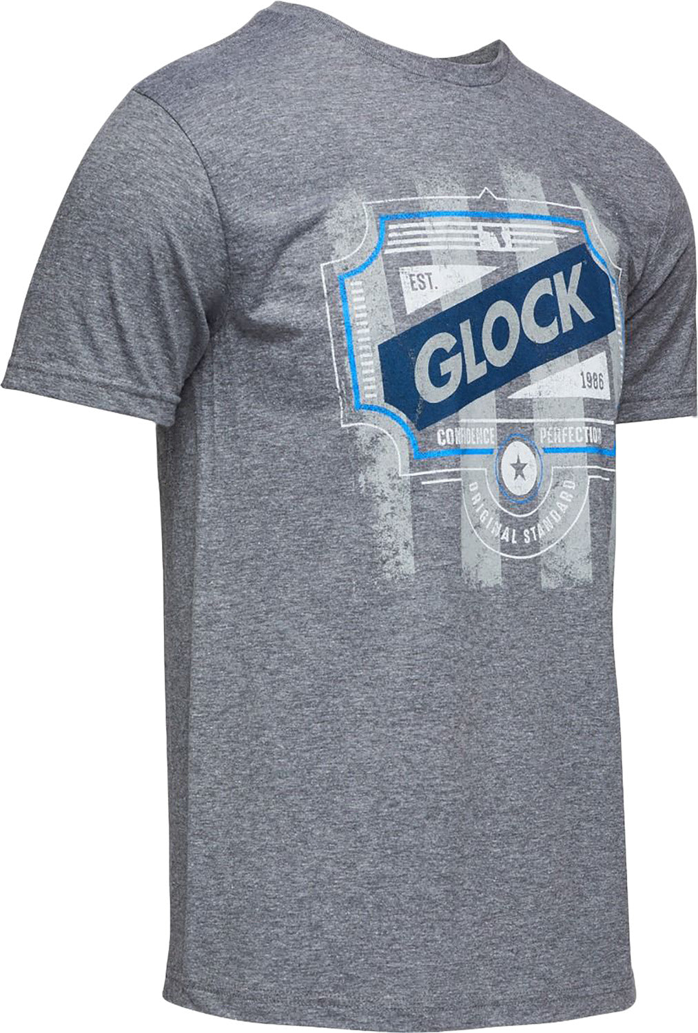 GLK AP96210 BLUE LINE TEE (GREY) 3XL