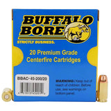 BBA 45-200/20    45A +P   200 JHP            20/12