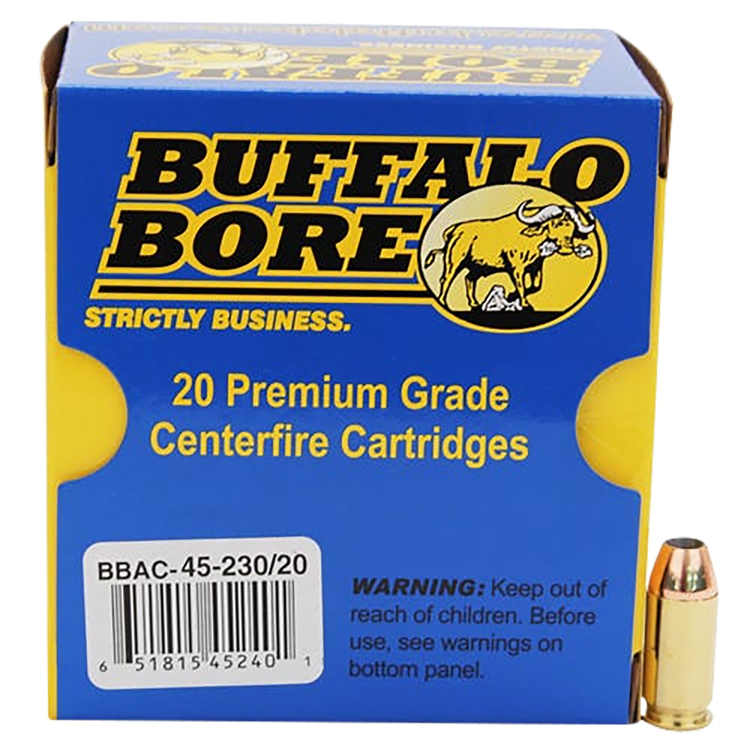 BBA 45-230/20    45A +P   230 JHP            20/12