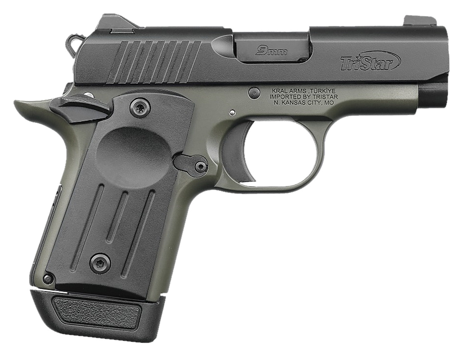TRI 85714 PROTEGE X SUBCOMPACT ODG/BLK 9MM 3.2  7R