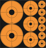 PROSHOT ASSORTED-DOT  ORANGE PEEL &amp; STICK ASST 10P