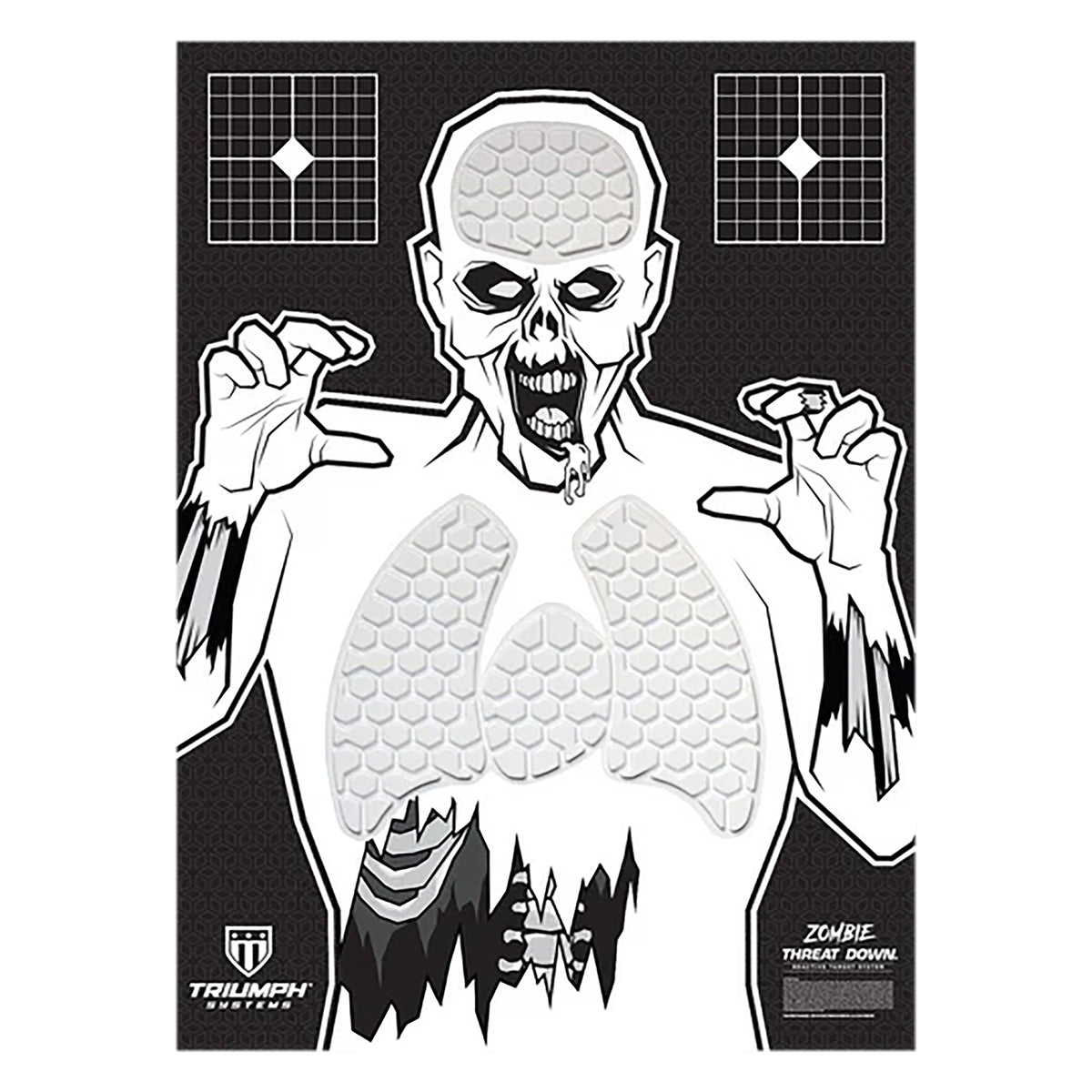 TRIUMPH 0315-13-001 THREATDOWN ZOMBIE REACTV TARGT