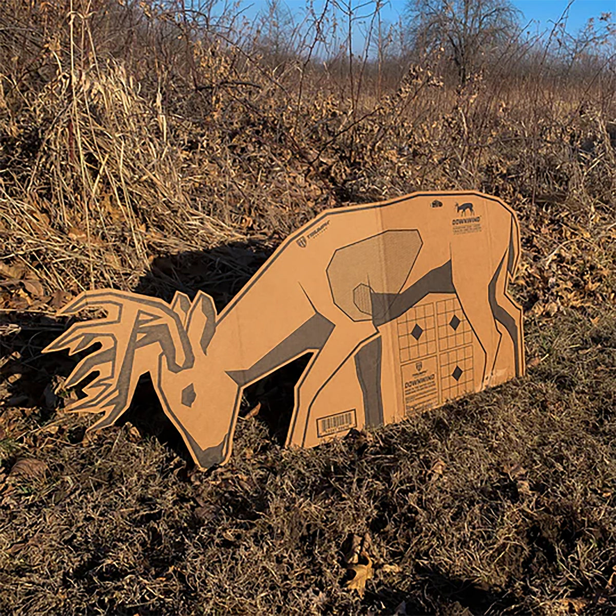TRIUMPH 0200-20-000 DOWNWIND DEER CARDBOARD TARGET