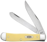 CASE 30114 YELLOW SYNTHETIC TRAPPER W/POCKET CLIP