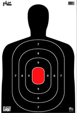 PROSHOT SILH-8PK      BC27 SPLATTER TGT 12X18  8PK